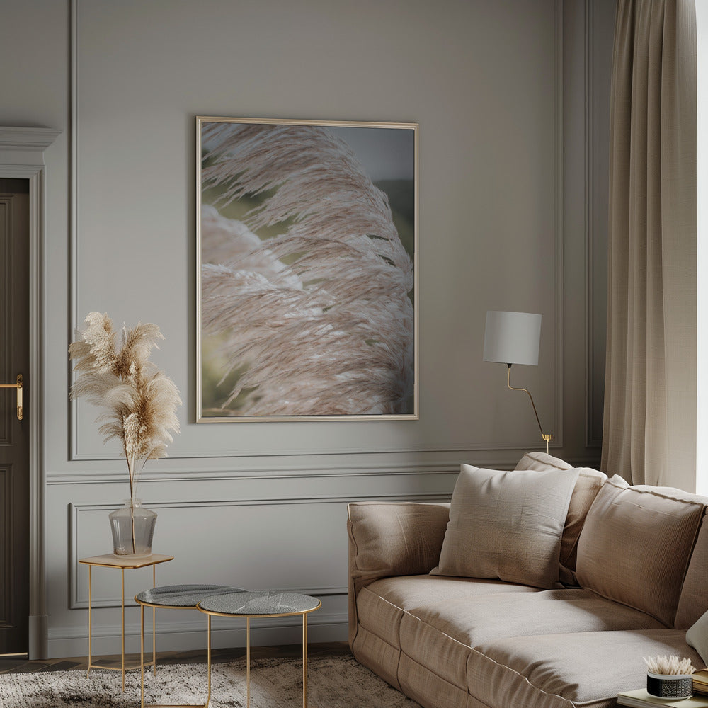 Beach Pampas Poster